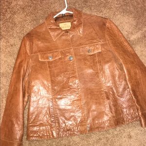 king ranch leather jacket